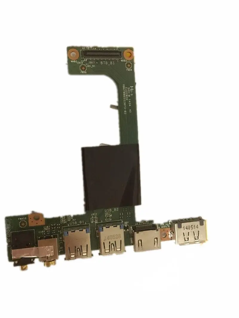 Ноутбук звуковая плата с подключением по USB для MSI GP60 Леопард 2PE MS 16GH 16GHB 1 0 б/у|laptop