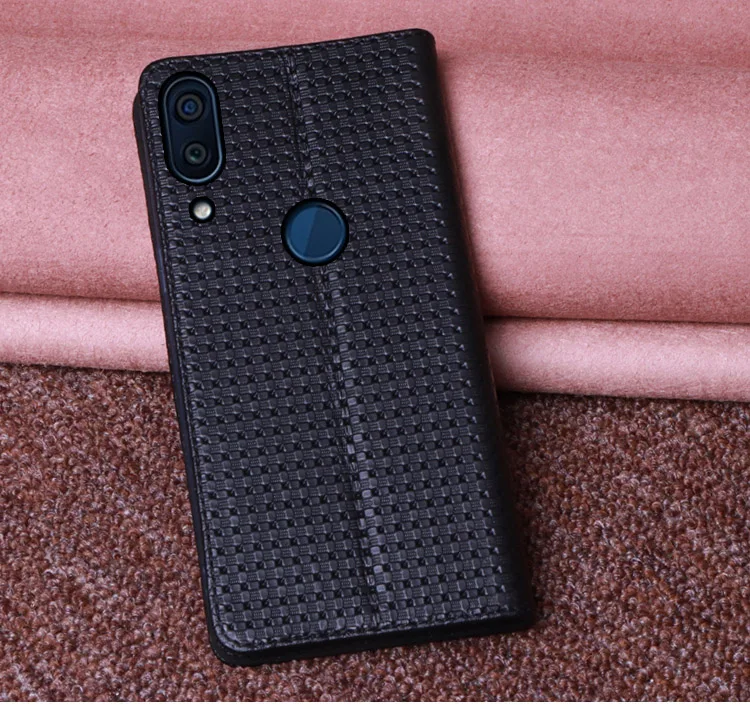 Чехол-книжка из натуральной кожи для ZTE Nubia Red Magic Mars магнитные Чехлы кожаный чехол