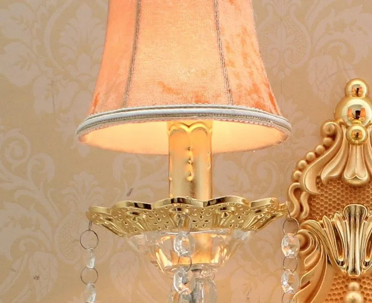 Настенный хрустальный светильник для ванной комнаты современный настенный