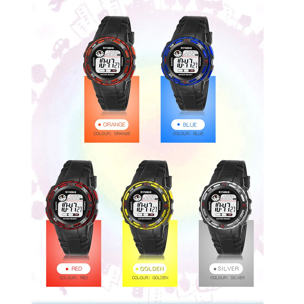 

NSSD Boy Girl Universal Children's Watch Luminous Waterproof Movement Student Watch New 2021 Sports Watches Unisex Kids Gifts