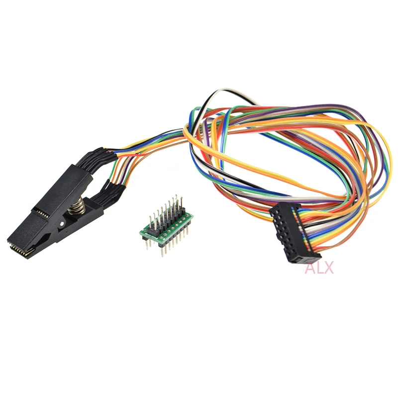 SOP SOIC SOIC16 SOP16 FLASH CHIP зажим для проверки ИС BIOS программатор sop16 на разъем dip16 адаптер