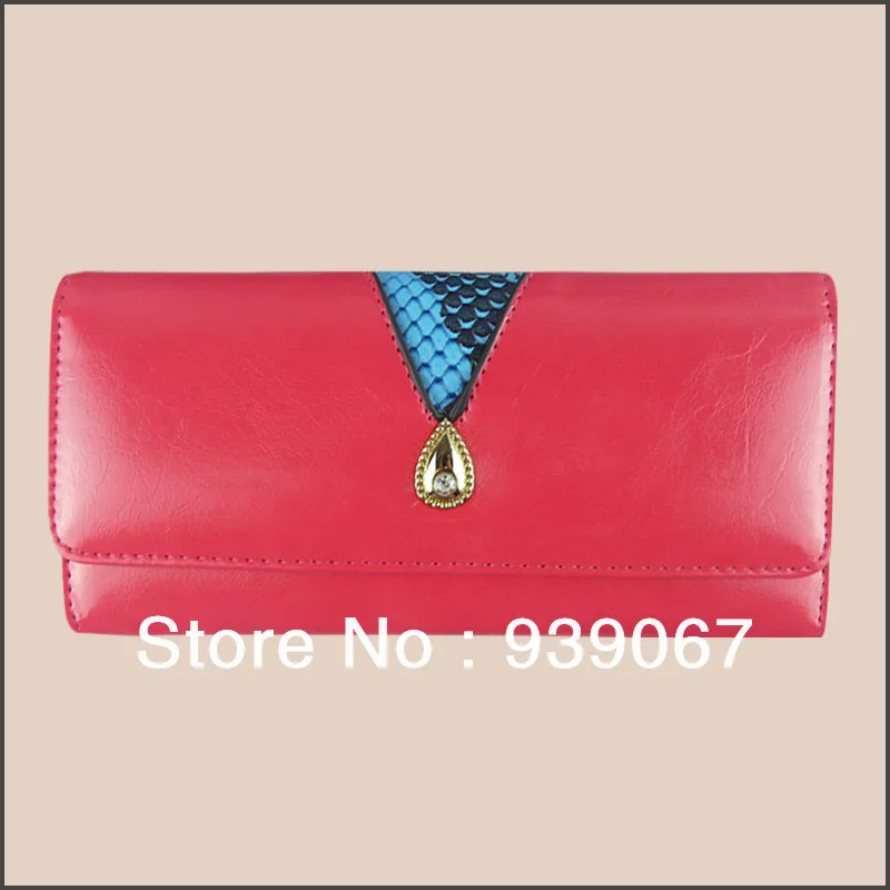 Free shipping 2013The new tide of serpentine ms han edition type long wallet purse|wallet tv|wallet passportwallet zip |