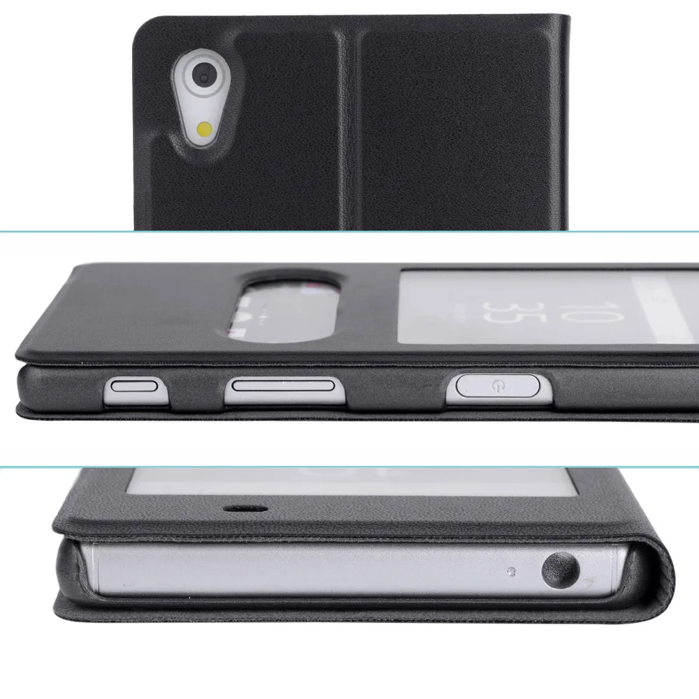 Кожаный чехол Asuwish с откидной крышкой для sony xperia Z5 Z 5 sony Z5 xperia Z5 E xperia Xpera Xpeia E6683 E6603 E6633 чехол для телефона тонкий
