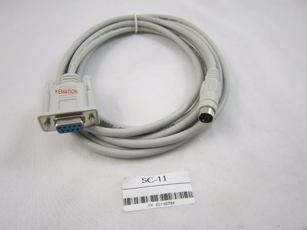 Совместимый SC 11 PLC Кабель SC/11 для серии FX RS232 интерфейс адаптер SC11 11|cable for|cable rs232cable c
