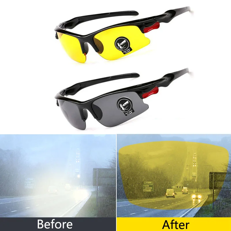 Car Driving Glasses Sunglasses Night Vision Drivers Goggles For Volkswagen POLO Golf 5 6 7 Passat B5 B6 B7 Bora MK5 MK6 Tiguan | Автомобили