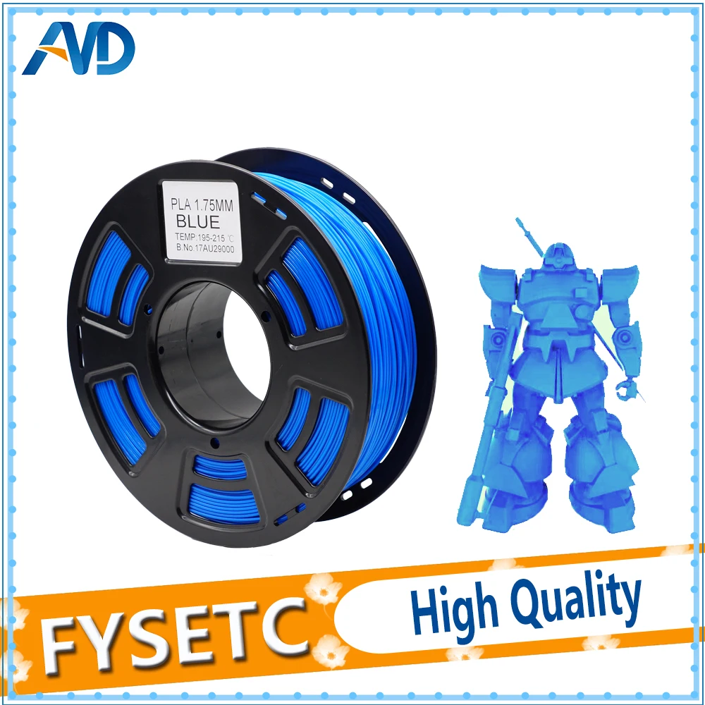 

1.75mm 1KG PLA/ABS Filament Top Quality Printing Materials 1.75 pla/abs Filament Blue Color For 3D Printer Exturder 3d Pen