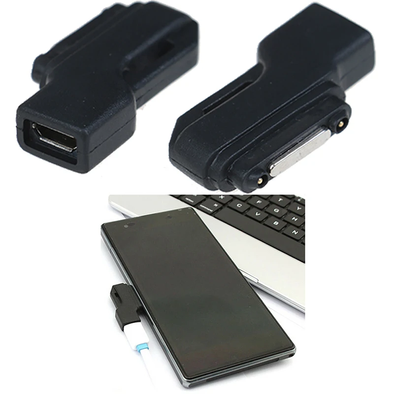 Новый Micro USB Магнитный переходник для зарядки конвертер xperia Z3 Z1 Z2 compact XL39 |