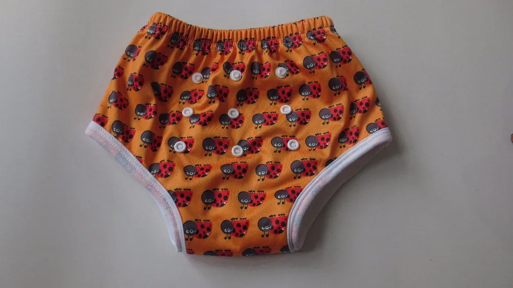 Многоразовые детские подгузники унисекс тренировочные штаны с принтом животных