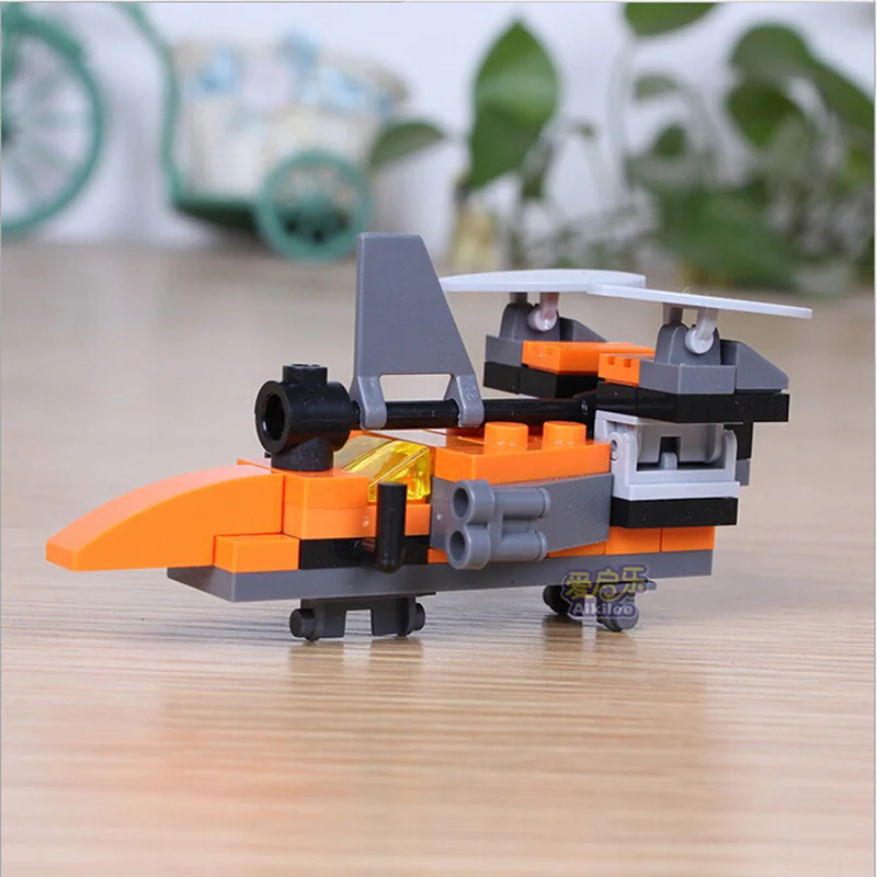 1 шт./компл. новая детская игрушка для сборки пластиковые блоки сражения набор