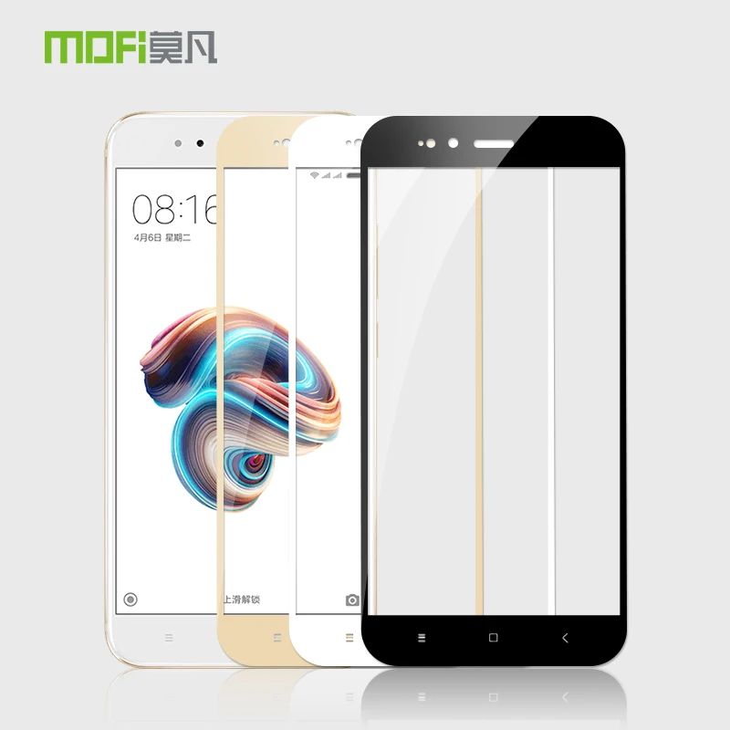 MOFi для Xiaomi mi A1 5x закаленное Стекло полный Экран фильм полное покрытие защитной 5X