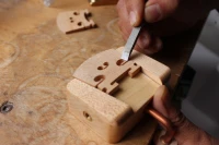 makingrepairing violin viola bridge clamp tools solid wood tool