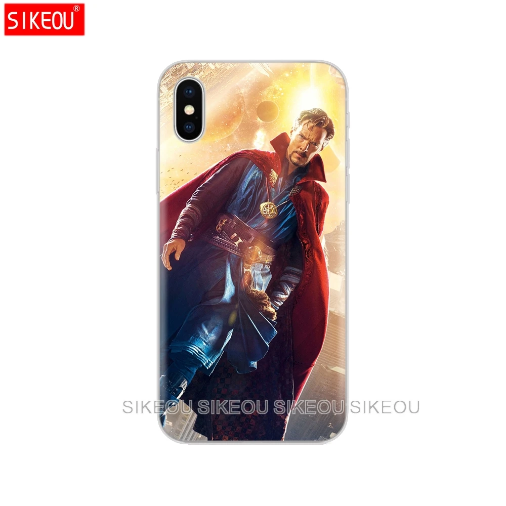 10870 Чехол для iphone 5S, se 4 4S 6s 6 7 8 plus чехол для iphone X XS XR XS MAX чехол Marvel мстители супергерой Капитан Железный человек танос - Цвет: 10870