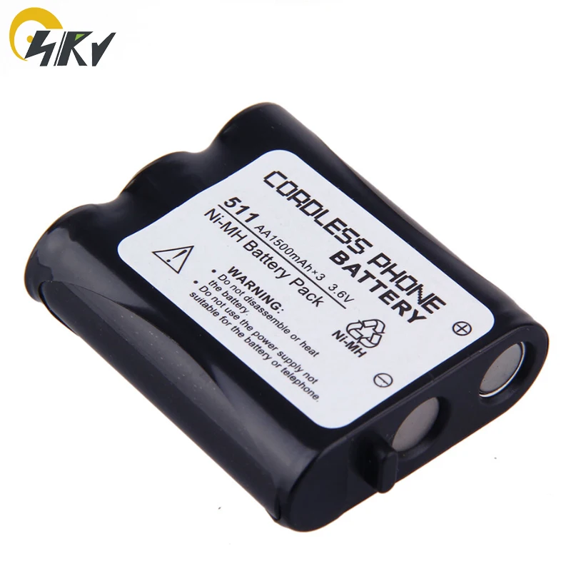 2XNIMH 3 6 V 1500mAh AA домашний телефон Батарея для цифрового фотоаппарата Panasonic P511 P-P511 PP511