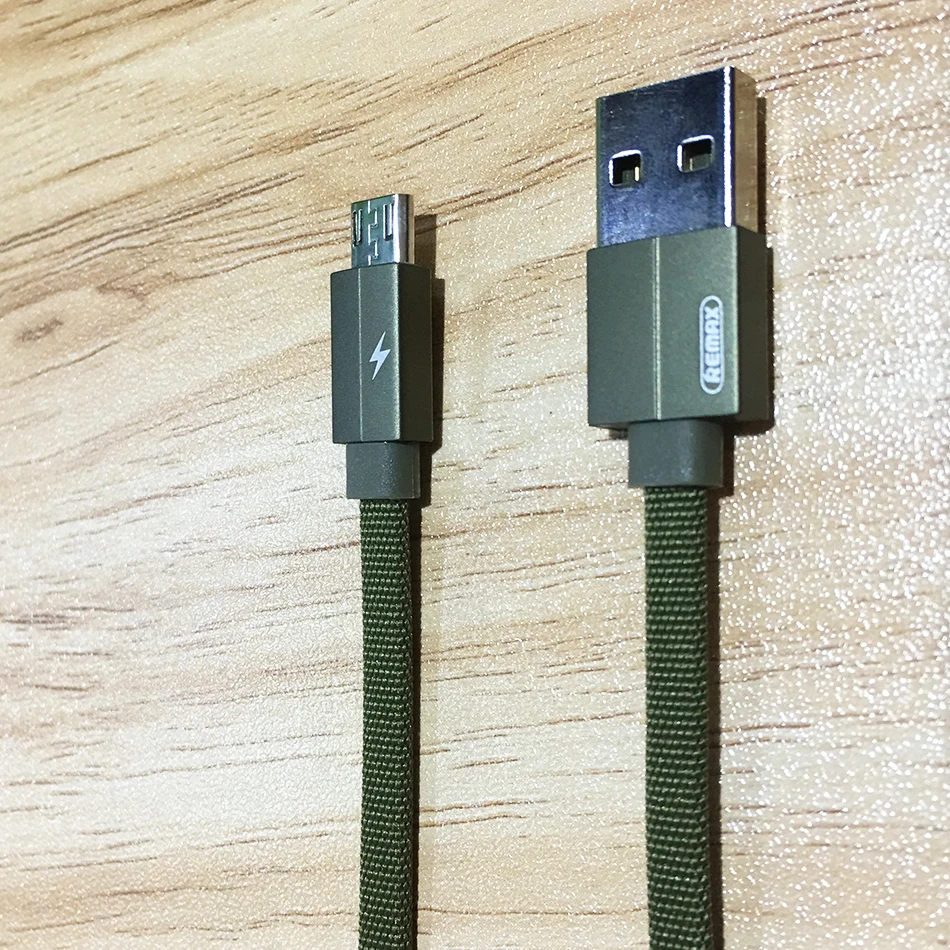 REMAX Kerolla USB Micro кабель для передачи данных Быстрая зарядка плетеный зарядного