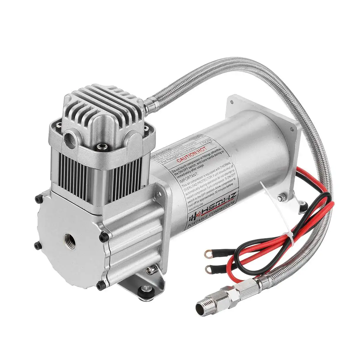 Автомобильный клаксон грузовика комплект компрессора танка 3 галл. 12л 200PSI воздушный компрессор бак 150 дБ 4 трубы звуковой сигнал 12 В