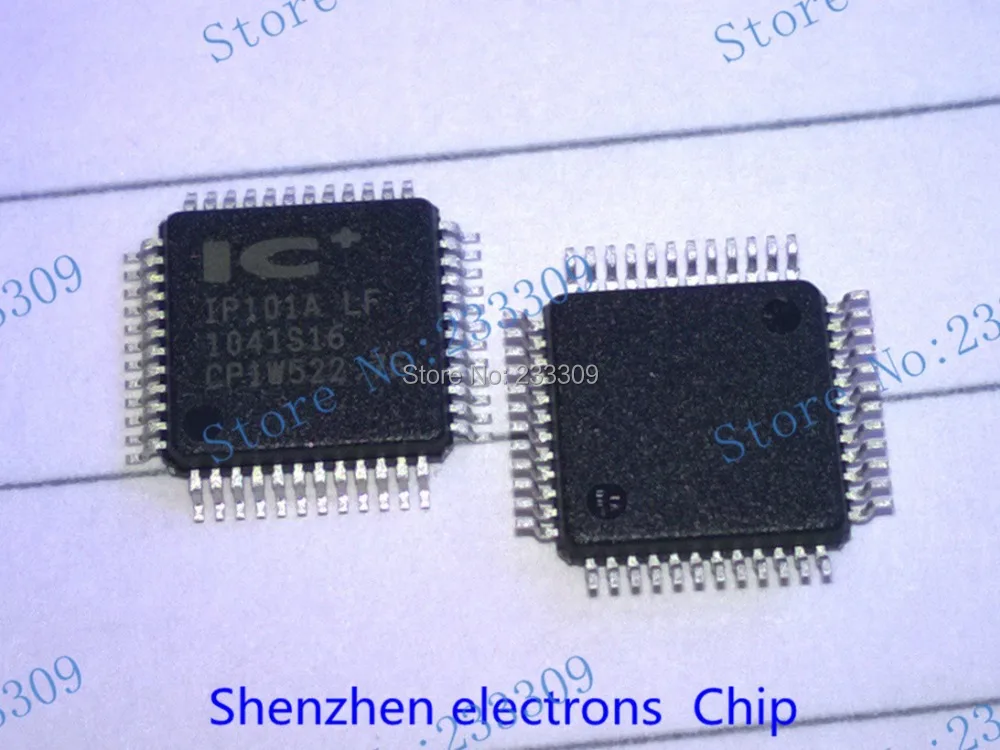Ip101alf IP101A LF IP101A-LF IP101 QFP Fast Ethernet трансивер IC новый оригинальный бесплатная доставка