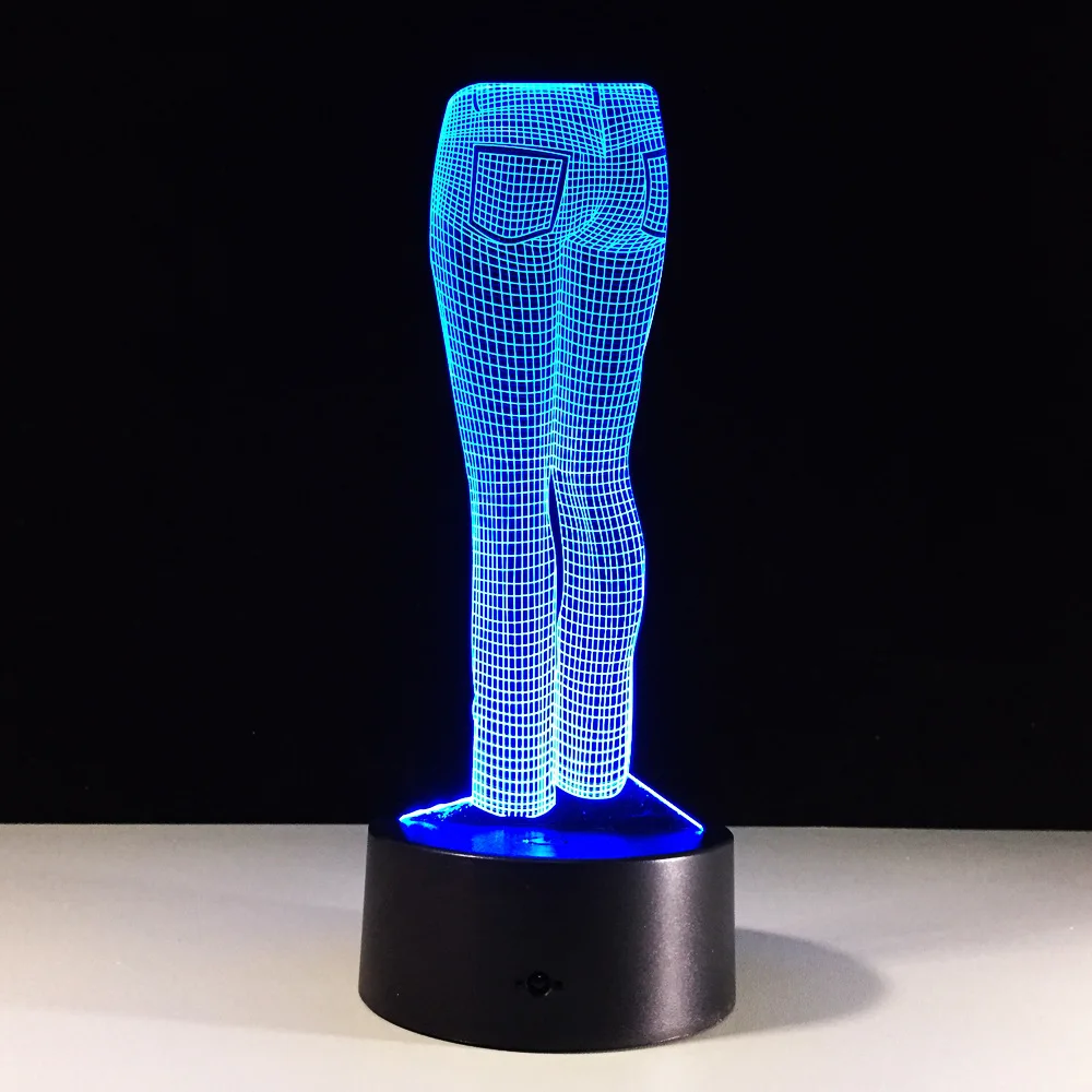 Новый стиль брюки моделирование 3D герои мультфильмов лампа красочный пульт