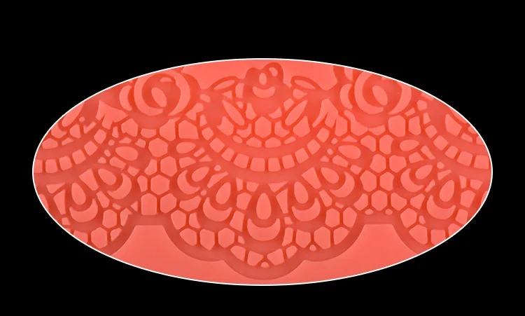 1PCS Beautiful Lace Cake Mold Shape Food Grade Silicone Decorating Tool Chocolate Baking Ice Sugarcraft | Дом и сад
