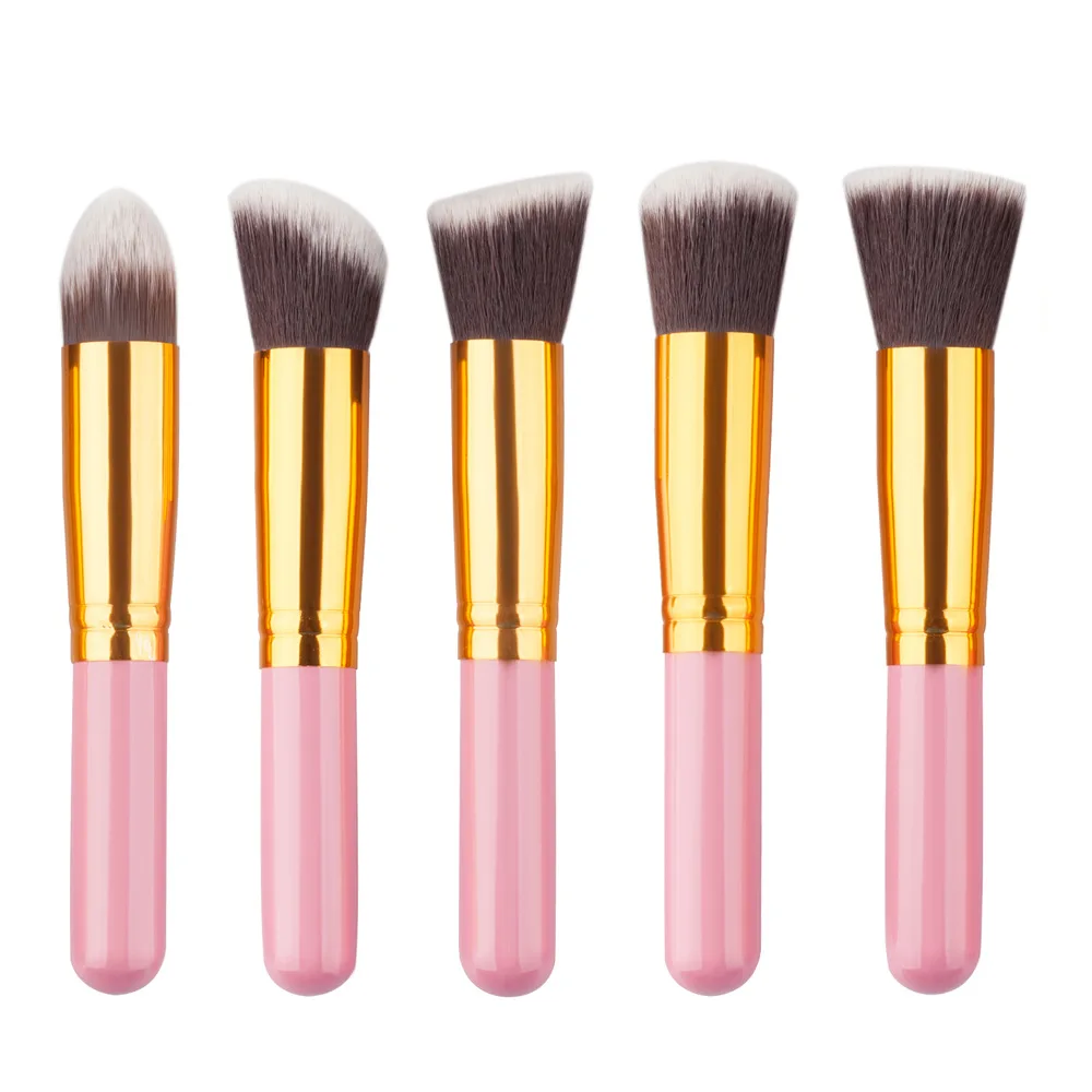 MEILISONG розовый ручка rosgold Ferrule 10 шт. promakeup набор кистей пудра для бровей подводка