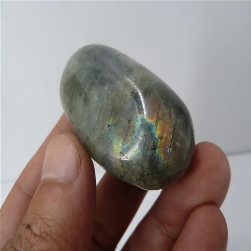NATURAL Labradorite Crystal Gem Stone polishing Original Healing T855 | Дом и сад