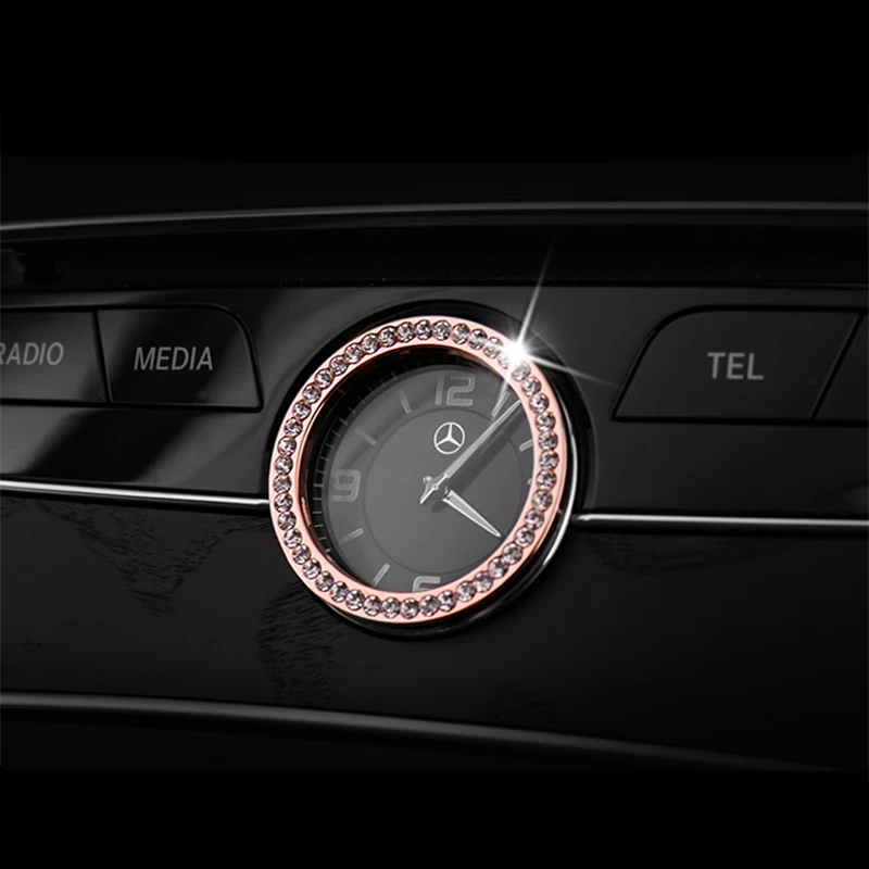 Кольцо часы в стиле алмаза Обложка для Benz E Class W213 2017 & C W205 15 17 S W222 2014 2017|c class w205|w205