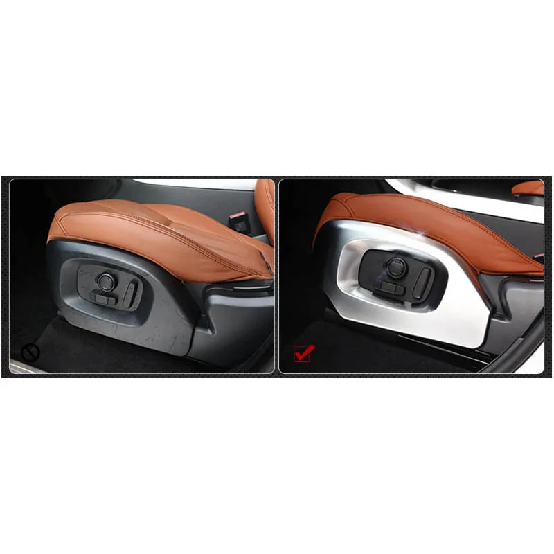 Lsrtw2017 abs автомобильные сиденья регулирующая рамка хромированные для range rover sport vogue