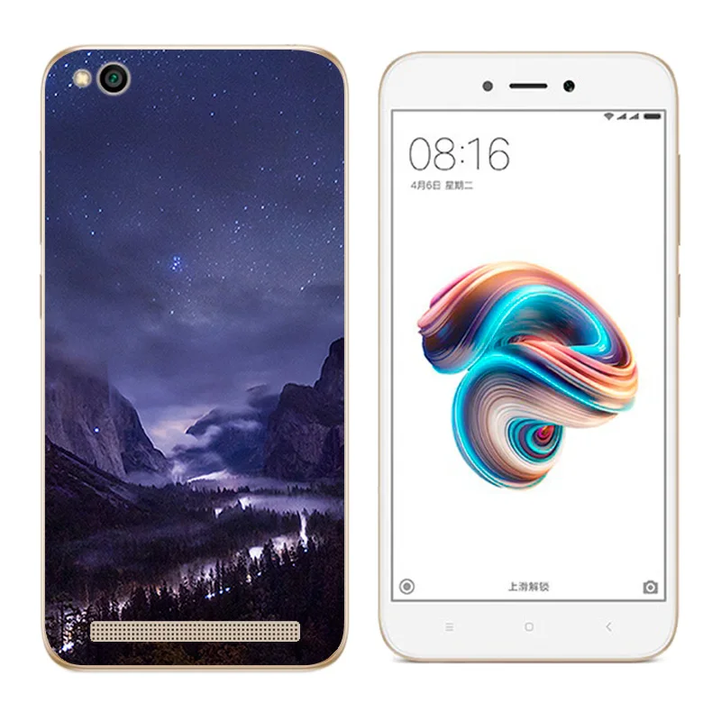 Мягкий чехол для Xiaomi Redmi 5A 5 0 дюймов задняя крышка силиконовый телефона с