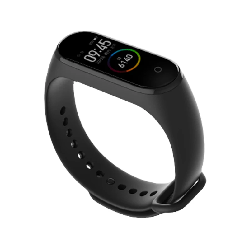 Новое поступление, спортивный браслет mi Band 4, ремешок на запястье для Xiaomi mi band 3 4, спортивный браслет для mi band 3 4, смарт-браслет - Цвет: Graphite Black