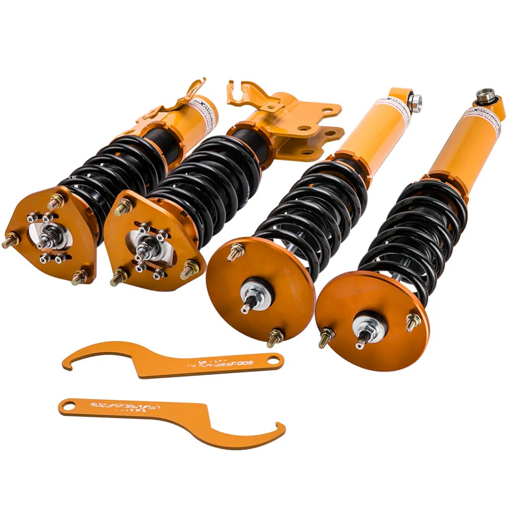 24 способа adj. Комплект амортизаторов Coilovers для Nissan S14 Silvia 200SX 240SX 94 98 Coilover пружинная