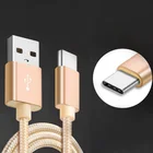 Кабель USB Type-C для быстрой зарядки и передачи данных, Кабель зарядного устройства типа C, USB-кабель для Samsung S8, S9, Note8, Note9, OnePlus 5, 6 USB-C