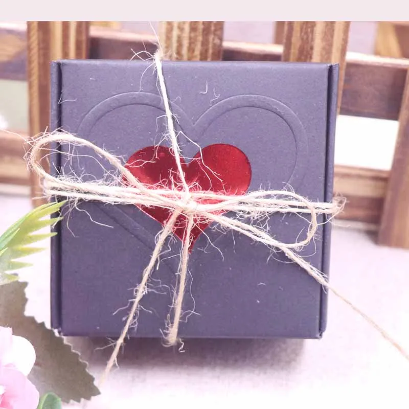 Новый DIY подарочная коробка в форме сердца разные стили подарок/конфеты/упаковка