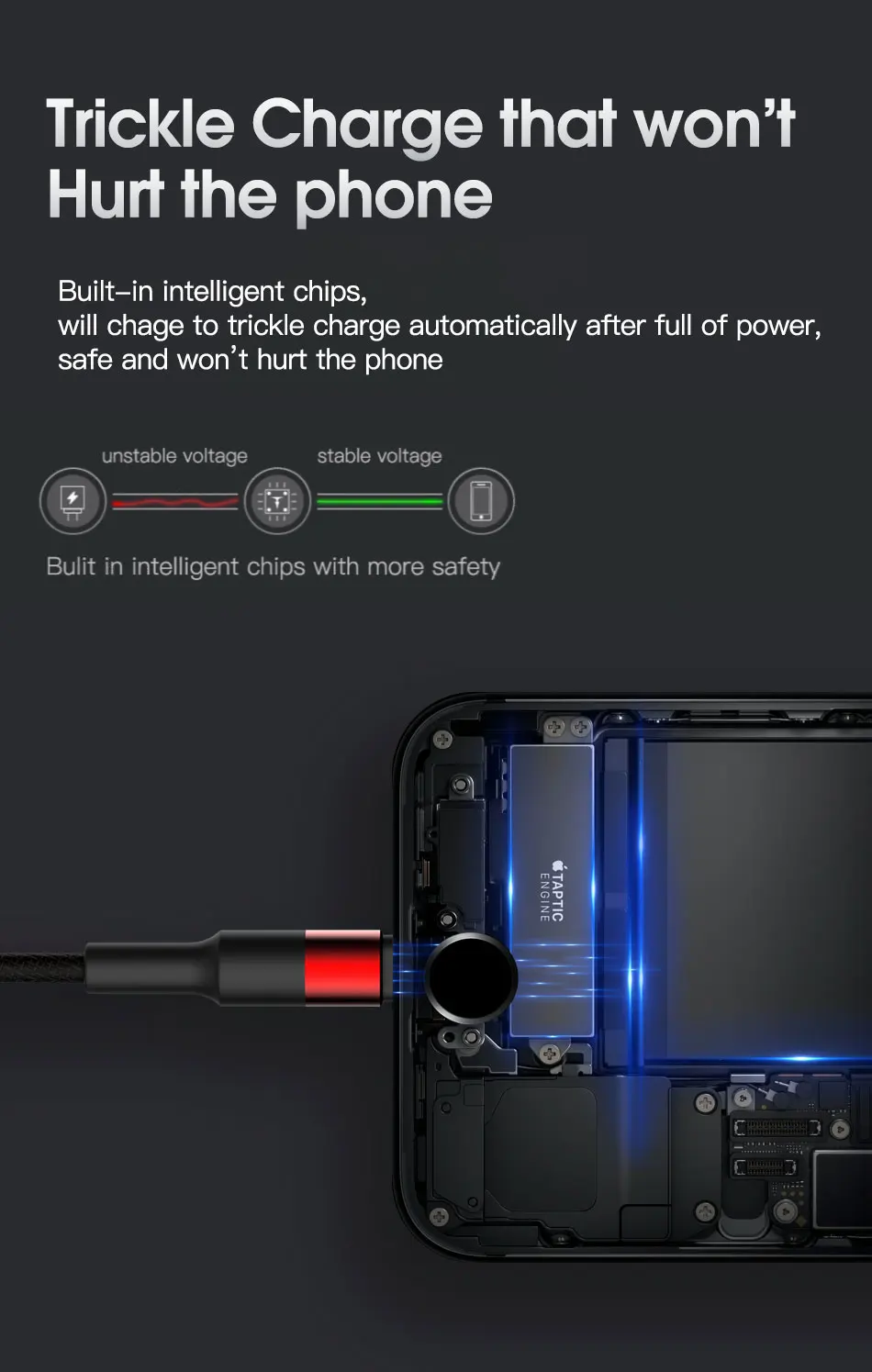 MOXOM 3 в 1 usb type C Micro USB кабель type-c для iPhone кабель зарядного устройства 120 см 3A кабель быстрой зарядки USB C
