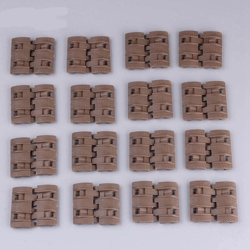 32 шт. в 1 упаковке тактические рельсы для страйкбола 4 цвета наличии новые