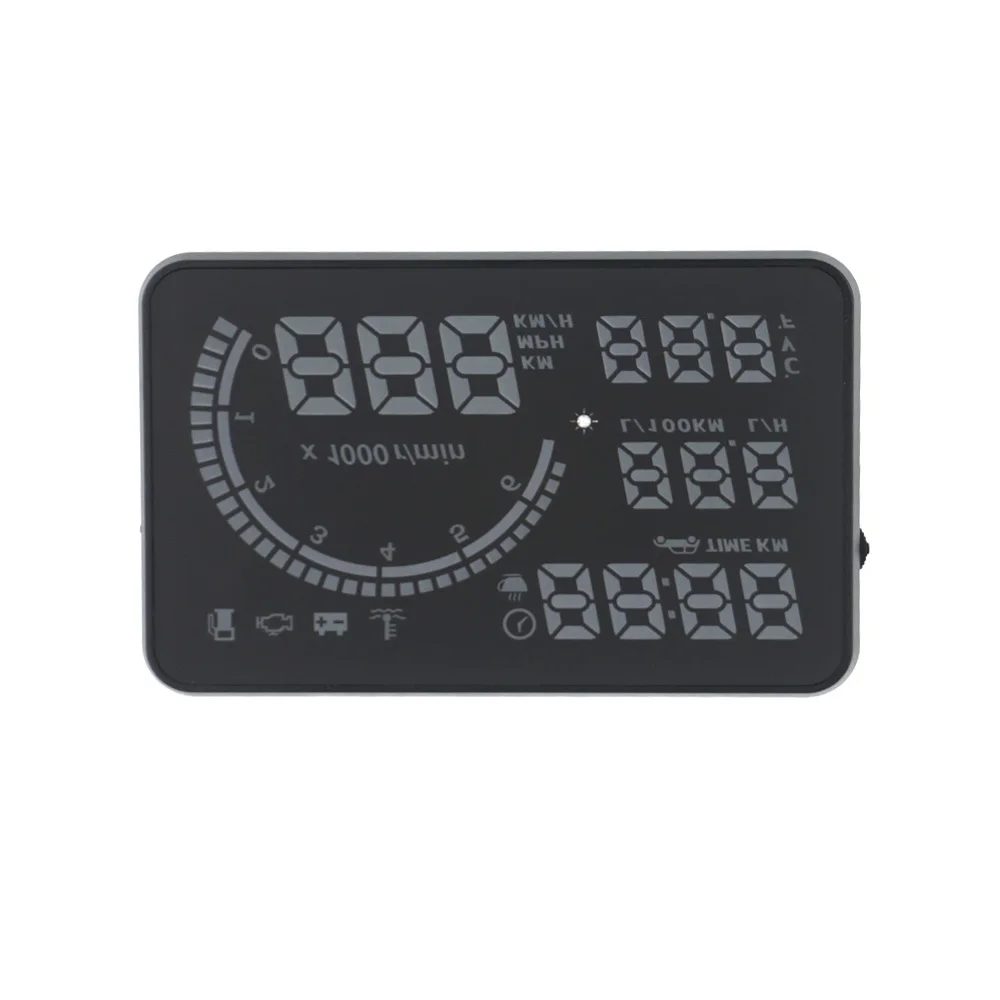 SATONIC 5.5X HUD Heads up Дисплей OBDII приборной панели лобовое стекло проектор Head топлива
