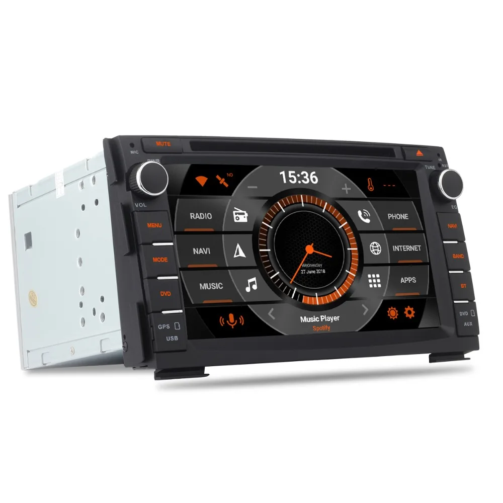 7 &quotHD Android автомобильный DVD для Kia Ceed 2009 2010 2012 2011 Venga Авто ПК радио FM Аудио Видео