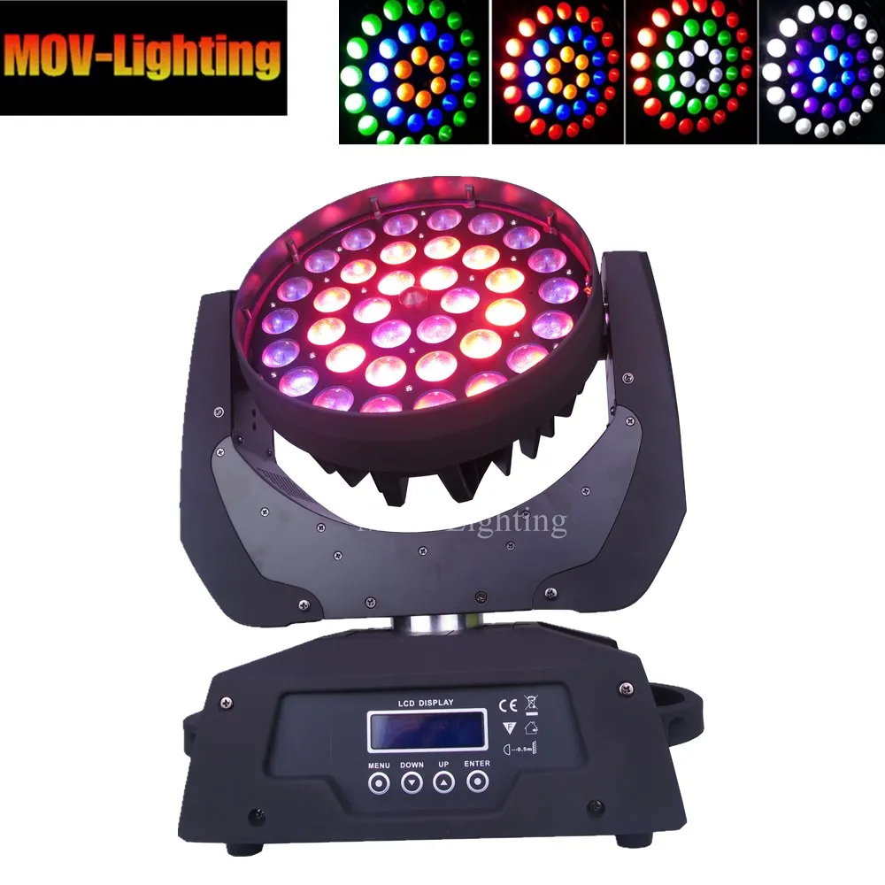 Фото Профессиональный Lyre 36x18w RGBWA UV 6IN1 Zoom DMX сценические огни Лампы и освещение Профессиональный Lyre 36x18w RGBWA UV 6IN1 Zoom DMX сценические огни Лампы и освещение