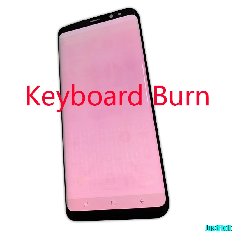 Для samsung S8 S8 Plus G950 G950f G955 G955U ЖК-дисплей со сгоранием в тени сенсорный экран с рамкой дигитайзер сборка
