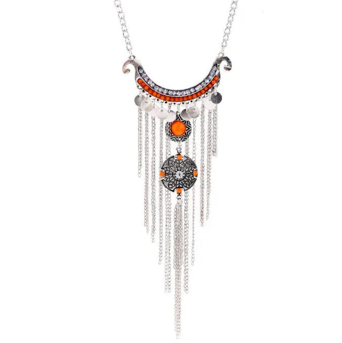 Бренд Naomy &amp ZP 2017 модное богемное винтажное ожерелье антикварные украшения