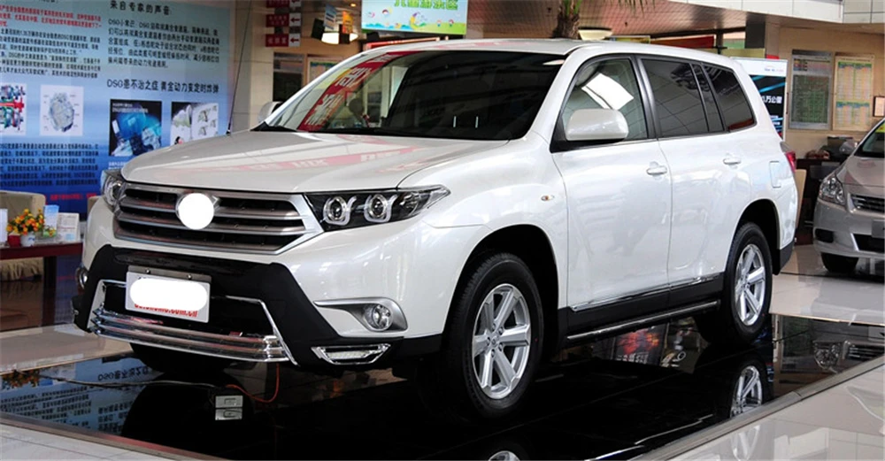 Автомобильные мигающие DRL для Toyota Highlander 2012 2013 2014 дневные ходовые огни