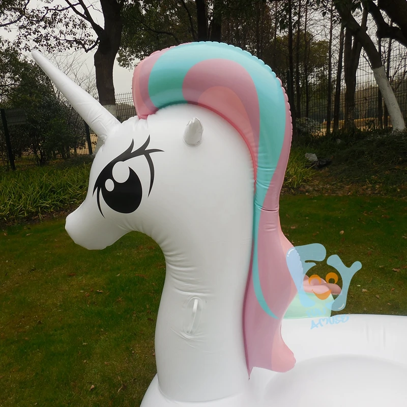 Бассейн поплавок гигантский надувной пони Единорог Pegasus Floaties надувные водные игрушки надувной матрас Boia Piscina