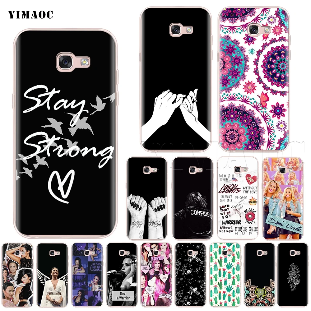 Силиконовый чехол YIMAOC для Samsung Galaxy A7 A8 A9 A10 A30 A40 A50 A70 M10 M20 M30 S10e J6 Plus 2018|Бамперы| |