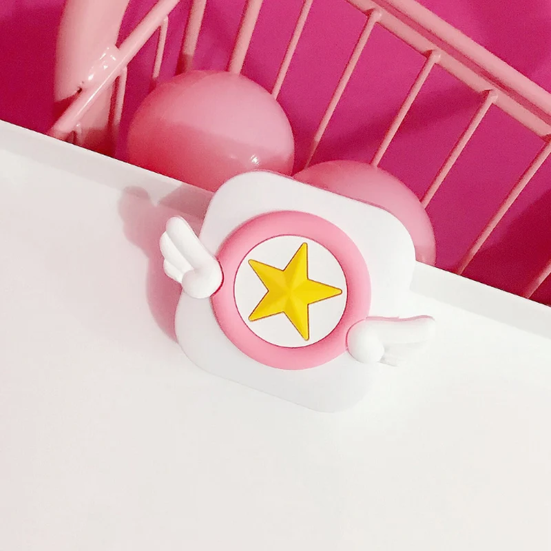 Портативная коробка для хранения контактных линз розовая мультяшная модная