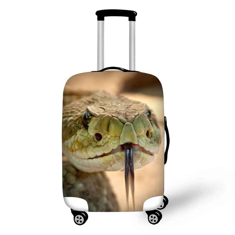 Animal print travel luggage suitcase protective cover stretch waterproof portable covers rain | Багаж и сумки