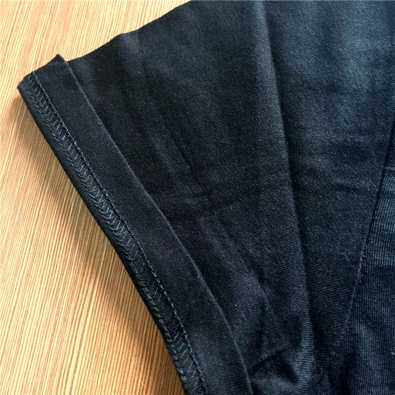 100% хлопок женская летняя синяя флуоресцентная футболка с аниме Snicker Grin