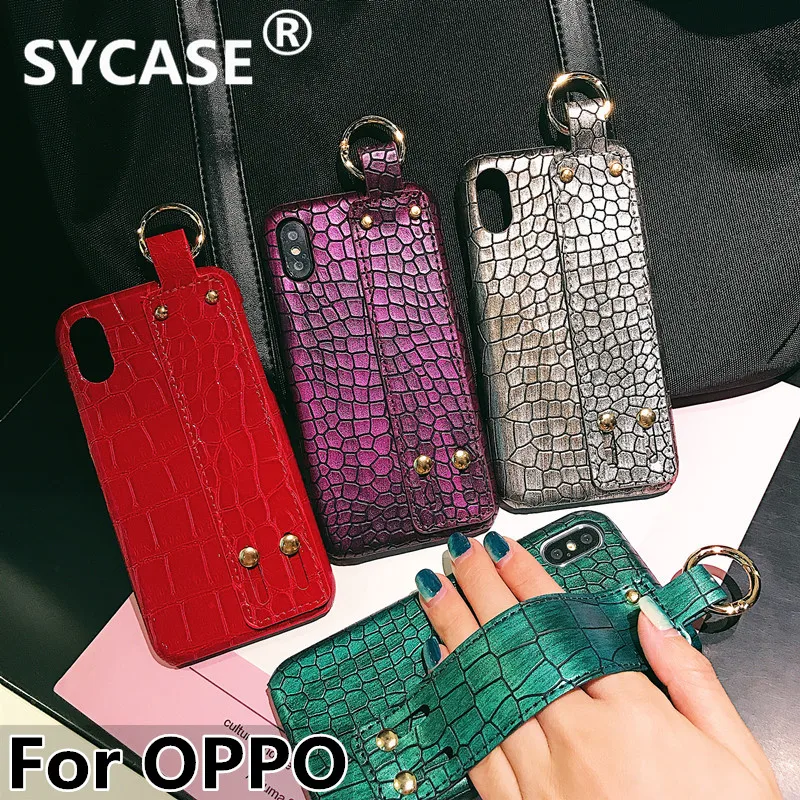 Чехол SY новинка Крокодиловая оболочка для OPPO A3 A5 A57 A59 A79 A83 R11 R11s R15 Dream R17 Pro чехол на