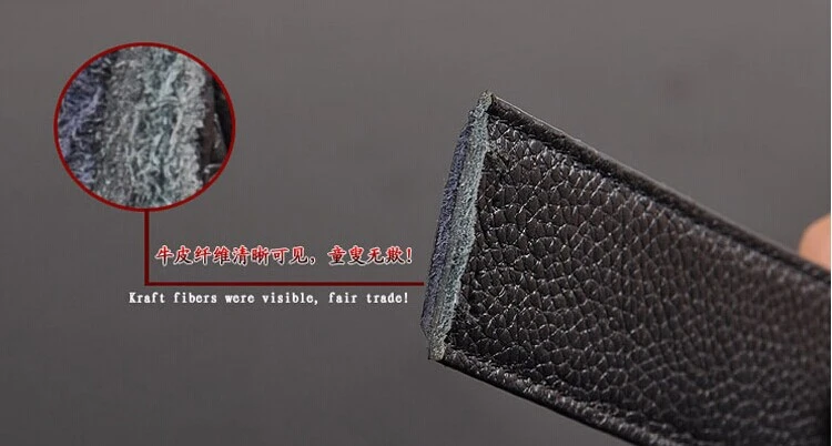 Бесплатная доставка ремешок из натуральной кожи без пряжки (2 цвета) | Аксессуары