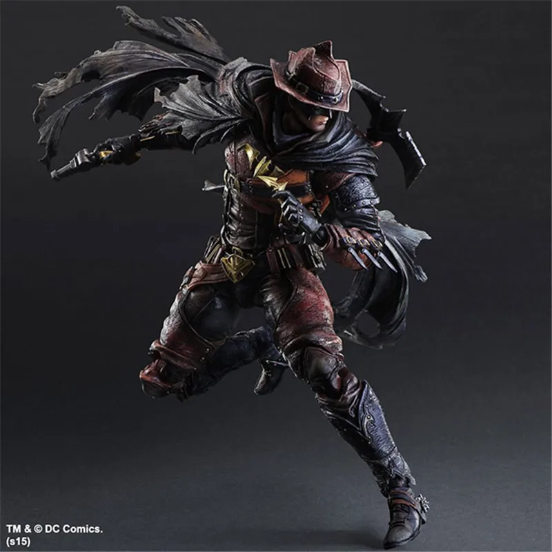 Экшн фигурки Wild West Batman безвременная красная версия ПВХ 27 см 10 63 дюйма аниме игра