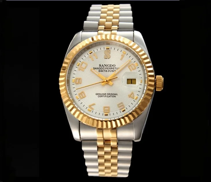 Деловые часы с автоподзаводом 37 5 мм мужские высококачественные механические