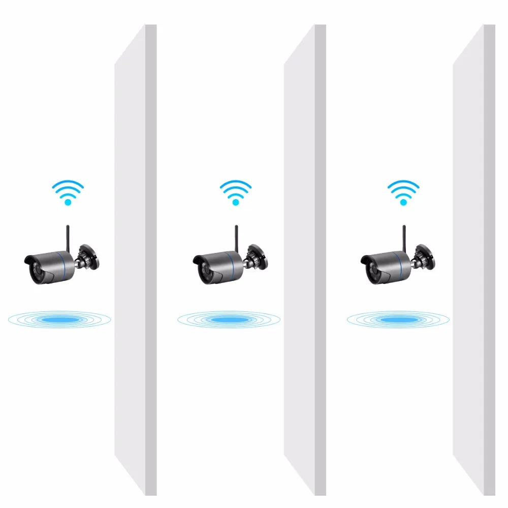 AZISHN Yoosee 720P 960P 1080P HD WiFi беспроводная камера безопасности уличная
