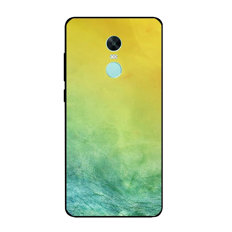 Черный чехол для телефона Redmi Note 4X Xiaomi Note4X 5 &quot Ультратонкий Мягкий ТПУ цветные